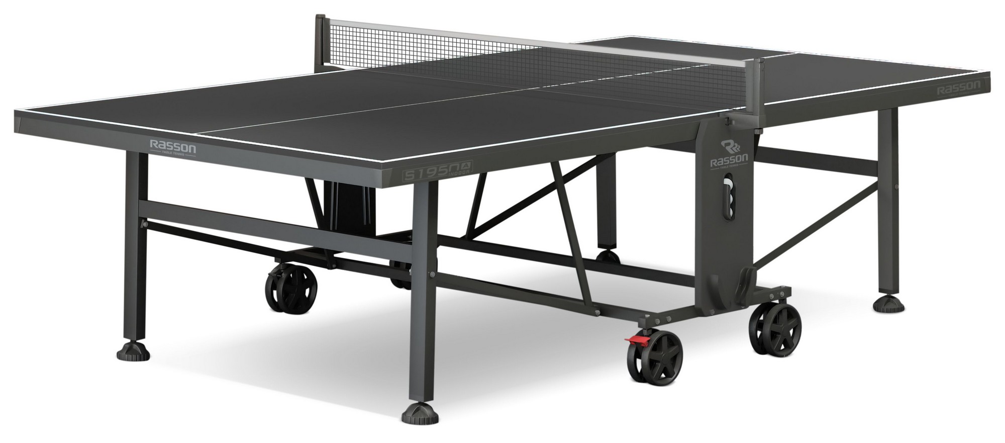 Теннисный стол складной для помещений Rasson Billiard Rasson Premium S-1950 Indoor (274x152.5x76 см ) с сеткой 51.220.01.0