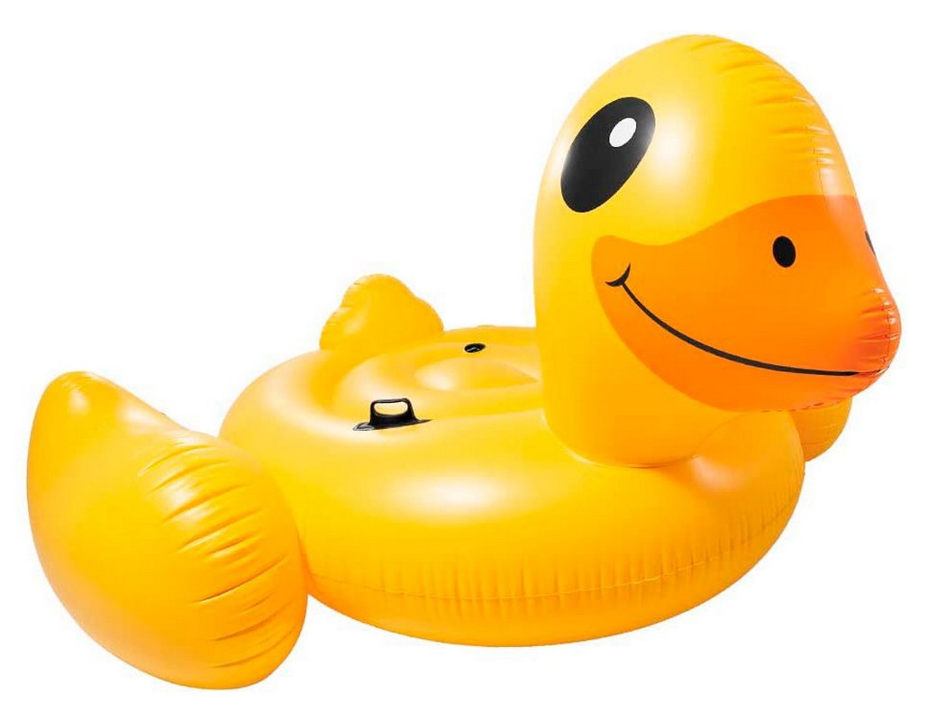 Плотик Большой Утенок Intex 224х170 см 57286