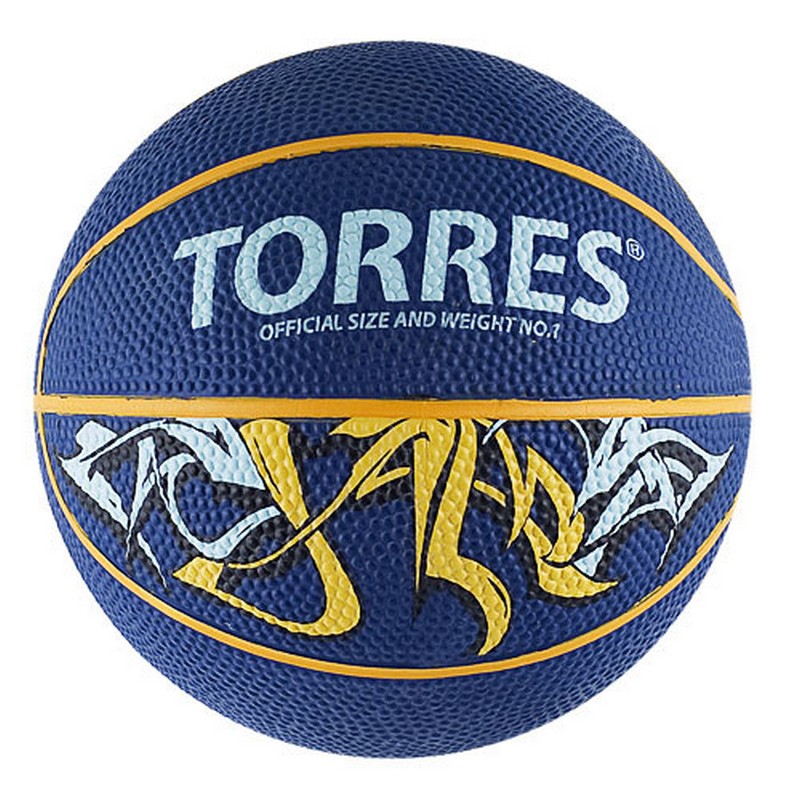 Купить Мяч баскетбольный Torres Jam B00041 р.1, сувенирный,