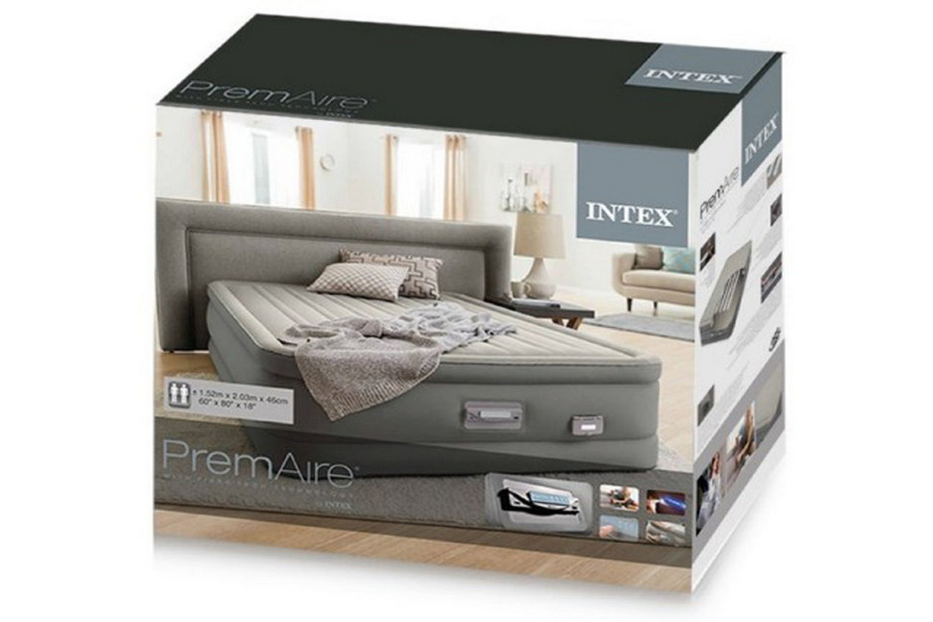 Надувная кровать Intex Dream Support Airbed 152х203х46см, встроенный насос 220V 64770 1049_700