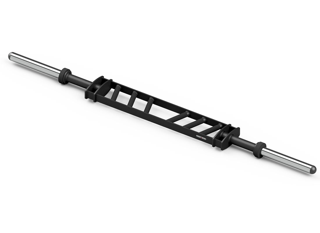 фото Гриф для штанги олимпийский marbo l205 см d50мм football bar angled long mf-g009