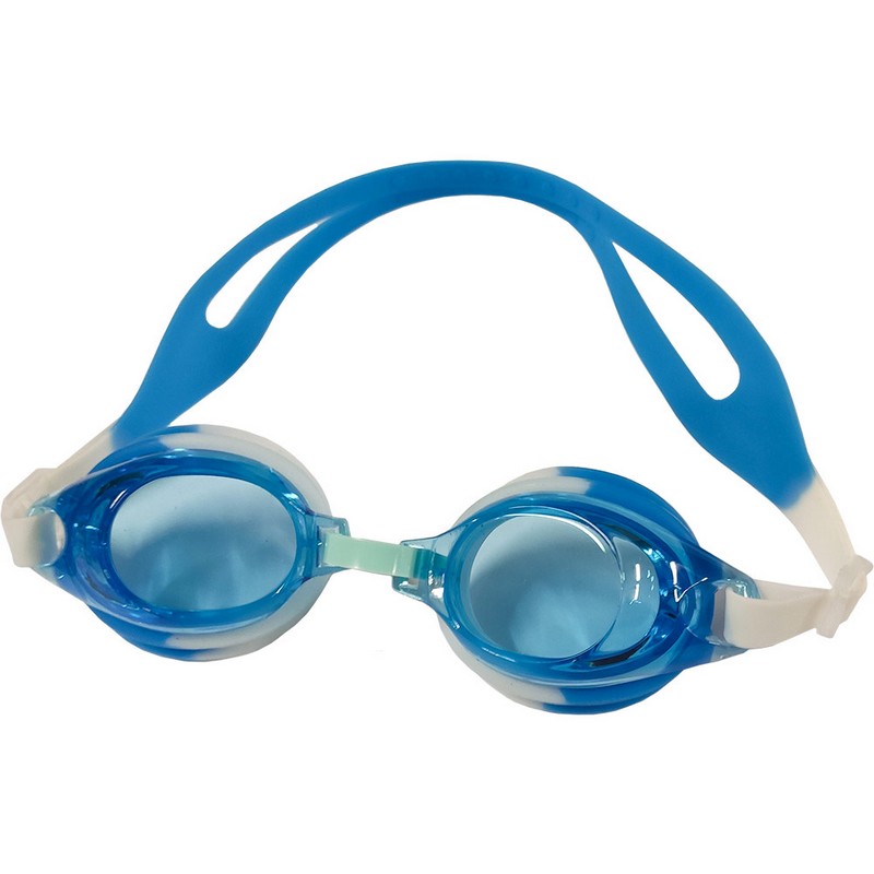 фото Очки для плавания регулируемые b31526-0 мультиколор (голубой) nobrand