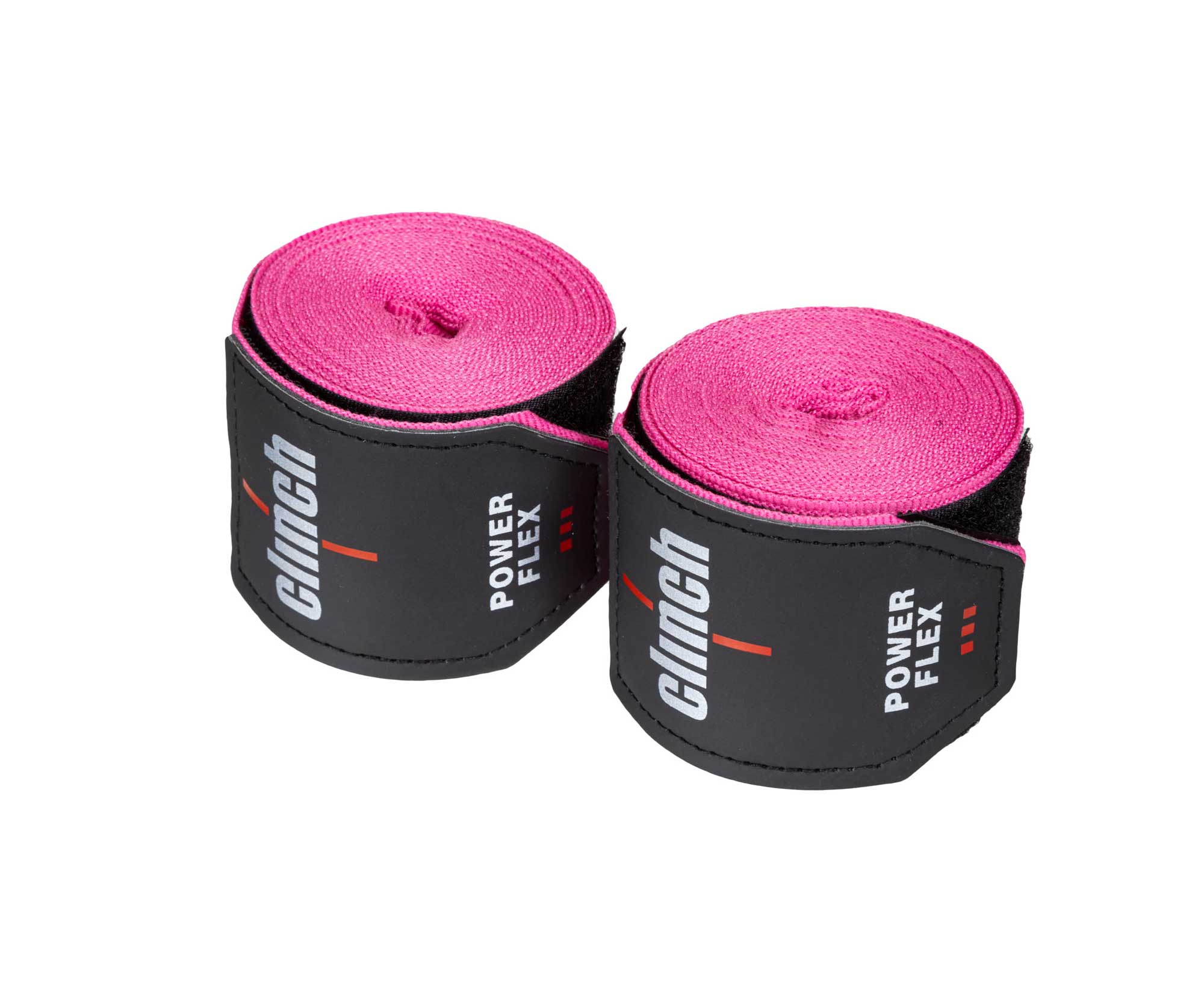 Бинты боксерские 350см Clinch Boxing Hand Wrap Power Flex C239 розовый 2000_1639
