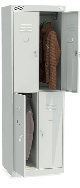 Шкаф для одежды Metall Zavod ШРК-24-600 собранный 185х60х50см