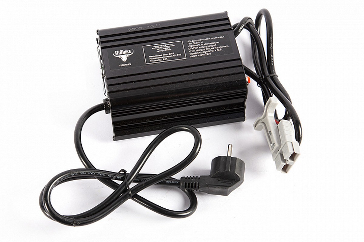 Зарядное устройство интеллектуальное для LiFePo4 аккумуляторов RuTrike 60V48AH (8А) 24000