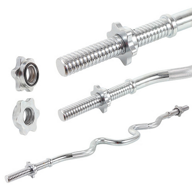 Гриф Z-образный d25мм дл12м максвес 150кг 2 замка-гайки Start Up HY-B-022 1878₽