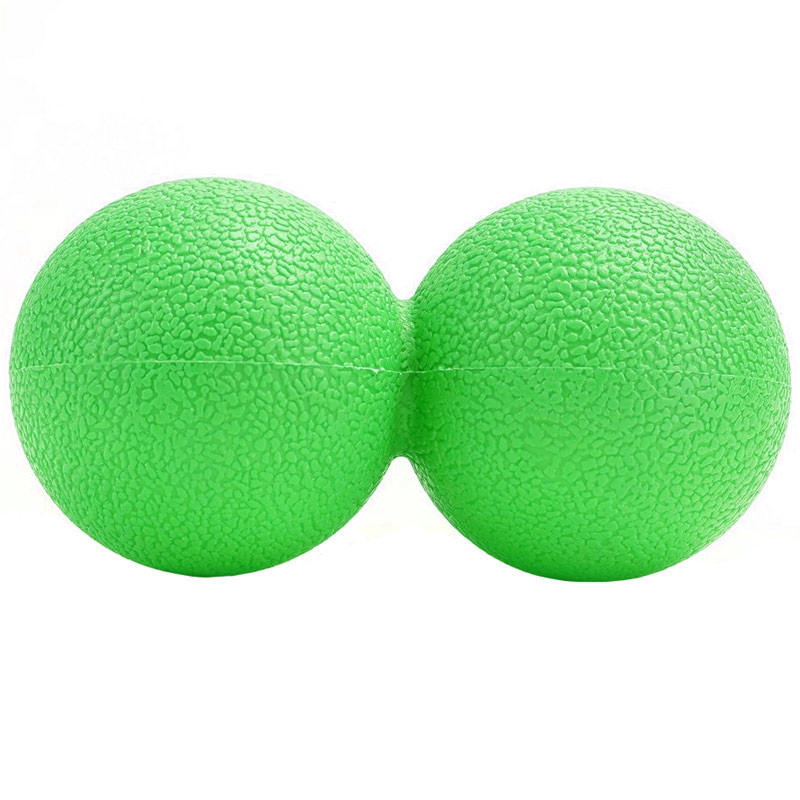 фото Массажер двойной мячик (тпр) b32209 зеленый nobrand