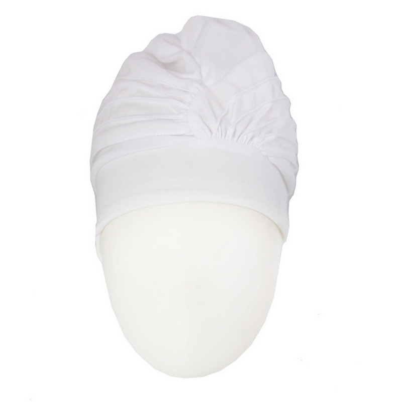 Купить Шапочка для плавания женская Fashy Velcro Closure 3472-10, полиэстер, белый,