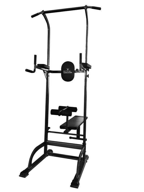 фото Силовая стойка со скамьей royal fitness hb-dg003