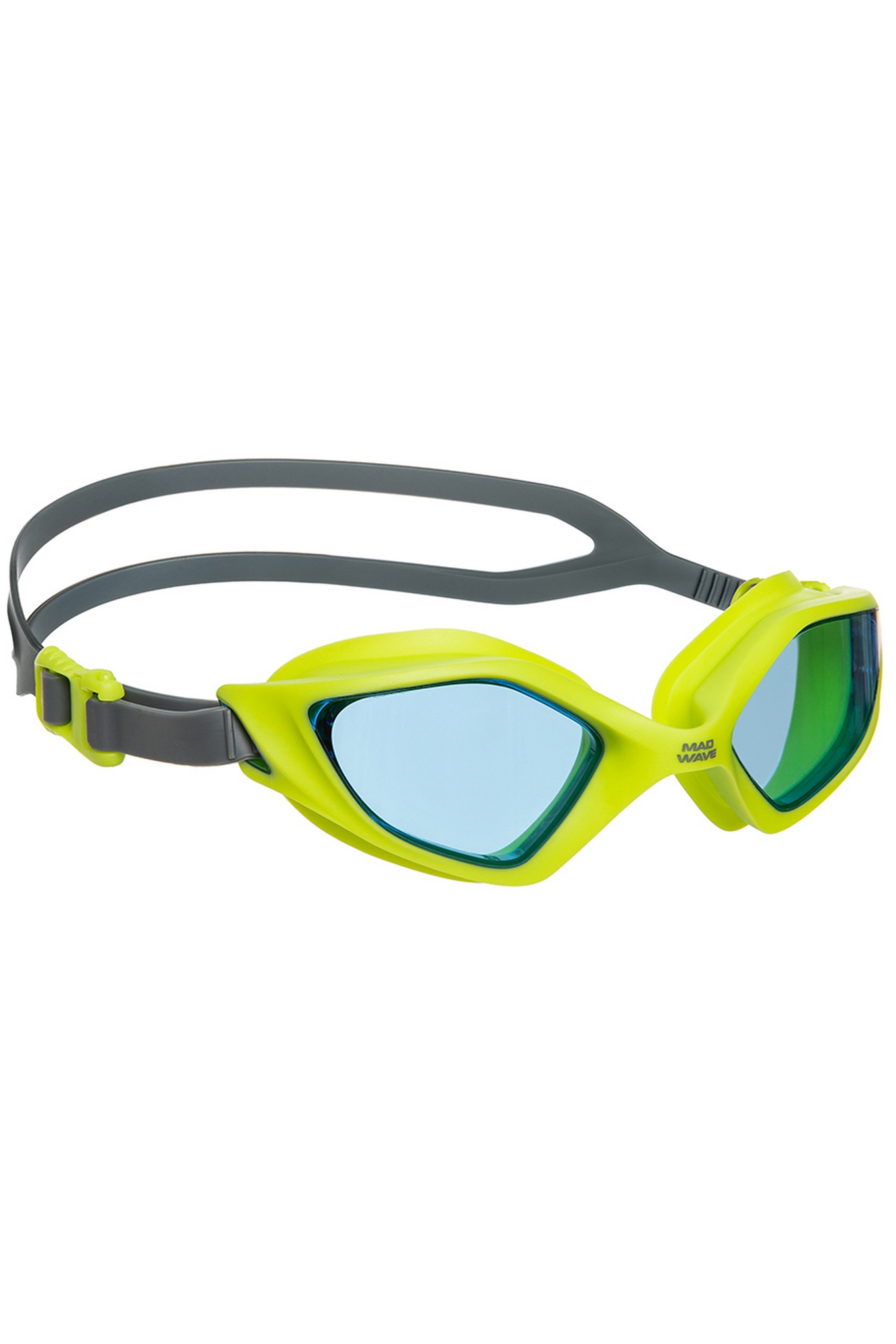Очки для плавания Mad Wave Viper M0424 21 0 32W Салатовый 1333_2000
