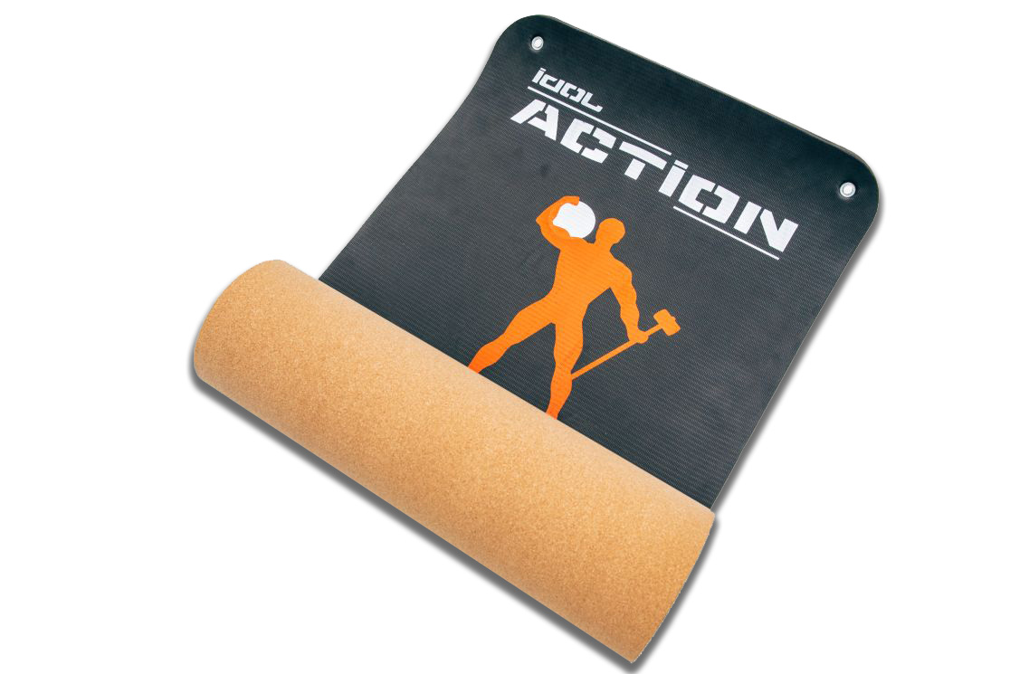 Купить Коврик для фитнеса, йоги и растяжки IDOL Action, Action