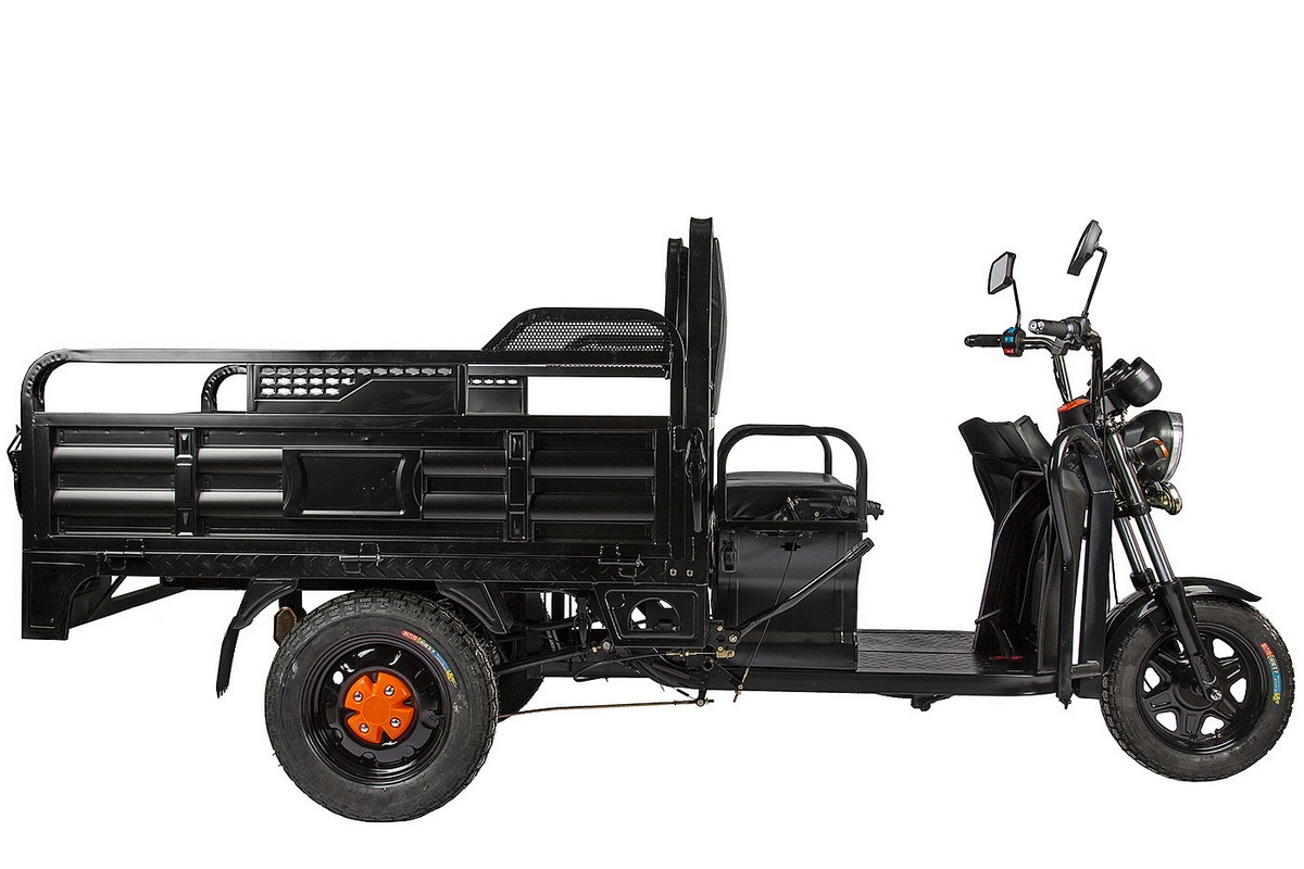 

Грузовой электрический трицикл RuTrike D2 1500 60V1000W 021493-1979 черный