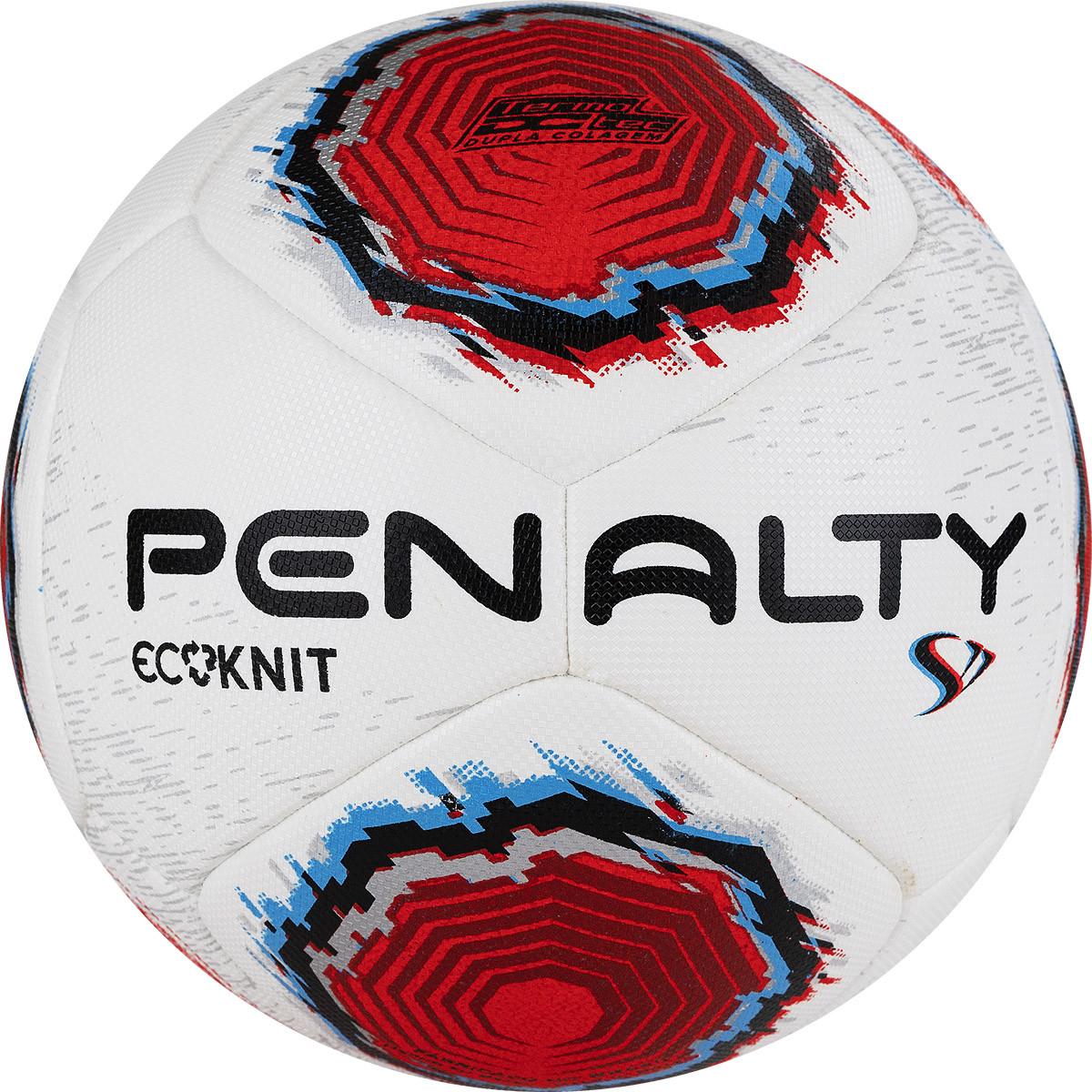 Купить Мяч футбольный Penalty Bola Campo S11 Ecoknit XXII, 5416231610-U, р.5, FIFA Pro, PU, терм.,бел-кр-син,