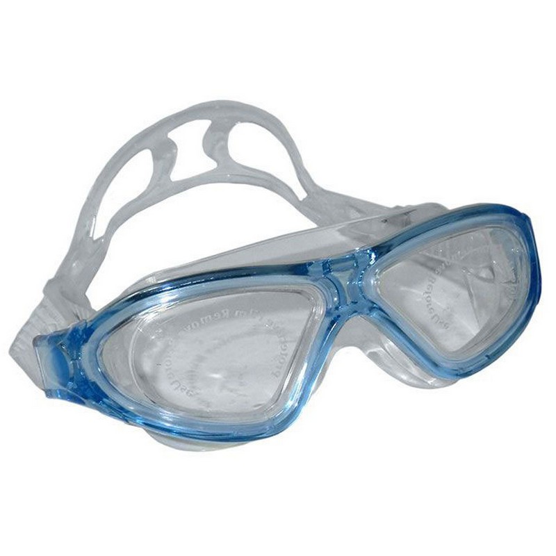 фото Очки-маска для плавания anti-fog 8120-2 голубой nobrand