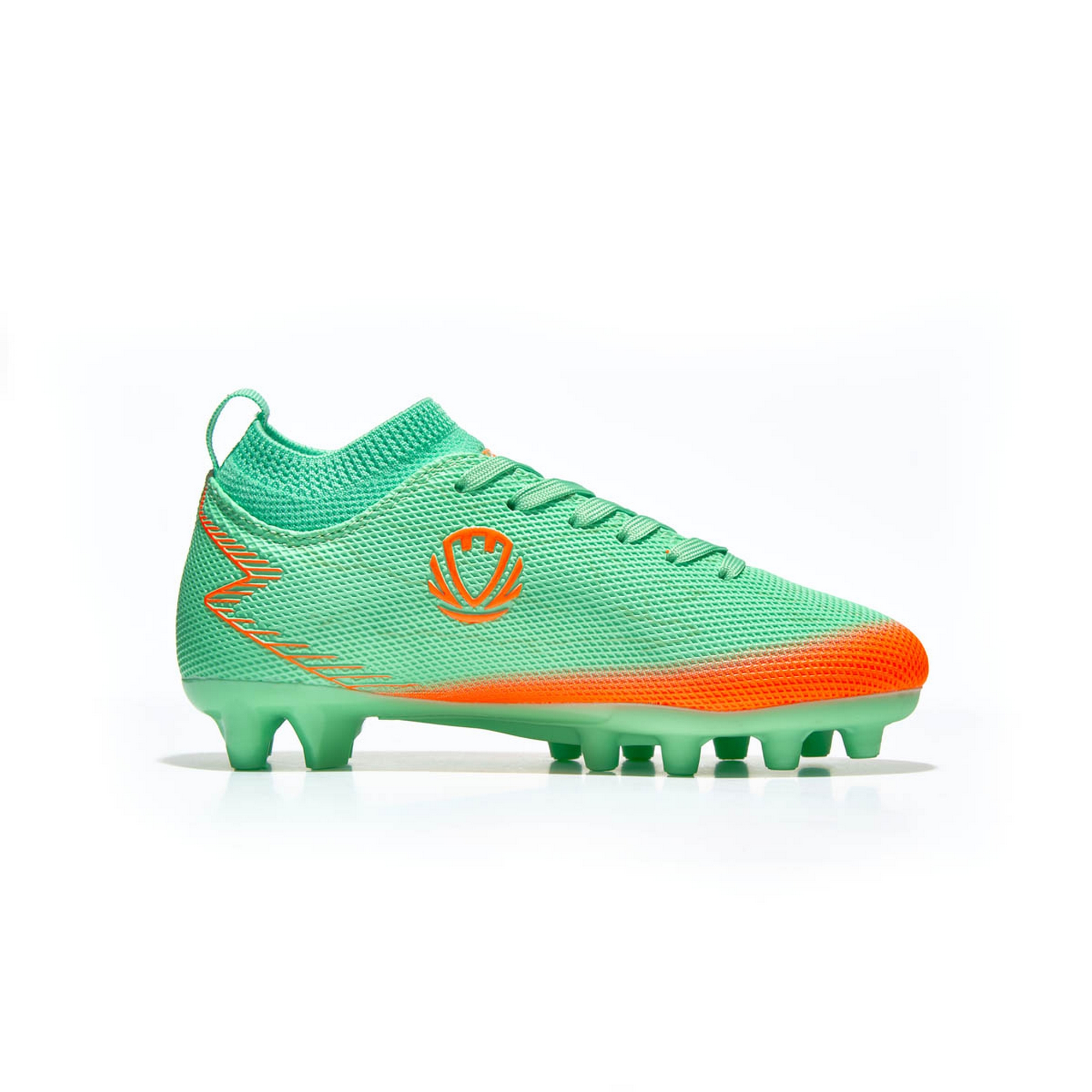Бутсы футбольные Torres GARRA TS35824950 с носком, мятный 2000_2000