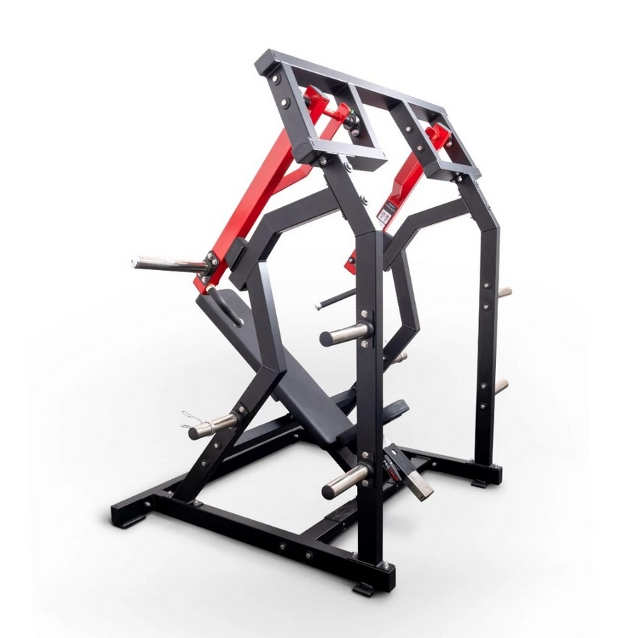 Плечевой жим на свободных весах Protrain PP121 черно-красный 902_900