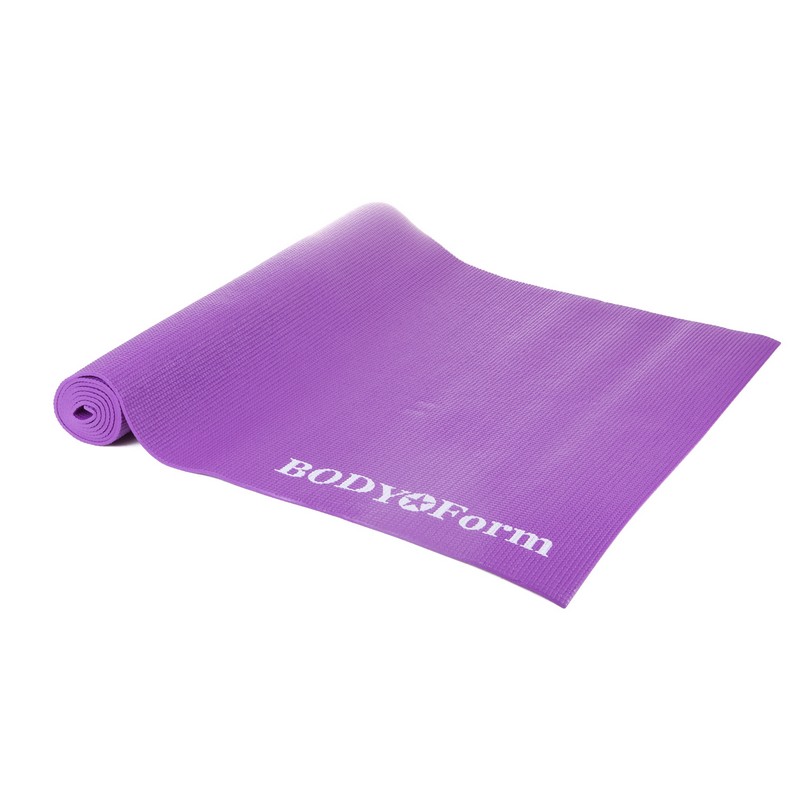 Купить Коврик гимнастический Body Form 173x61x0,4 см BF-YM01 фиолетовый,