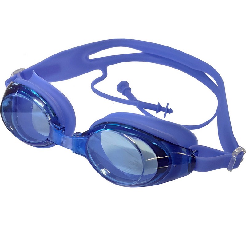 Очки для плавания Sportex с берушами B31548-1 Синий