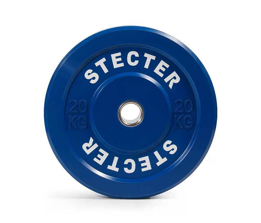 Диск тренировочный Stecter D50 мм 20 кг (синий) 2194 900_767