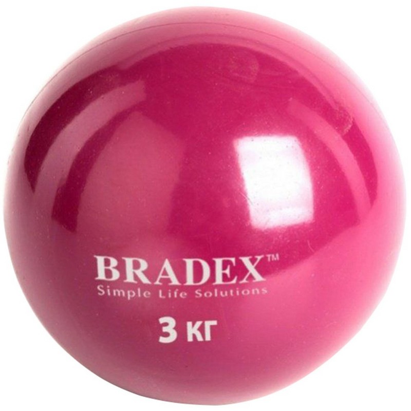 

Медбол 3 кг Bradex SF 0258