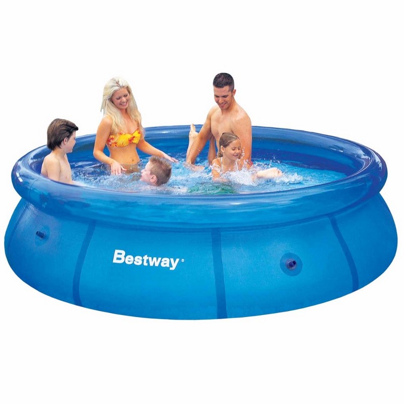 фото Бассейн с надувным бортом 305х76 см bestway 57266