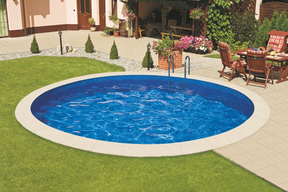 Купить Морозоустойчивый бассейн Ibiza круглый глубина 1,5 м диаметр 5 м, мозайка 3EXB0094[3BZA1080],