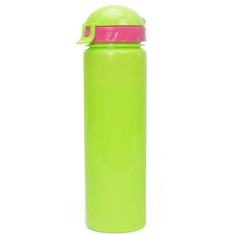 фото Бутылка для воды bool-bool с трубочкой lifestyle со шнурком, 500 ml, straight, салатовая nobrand