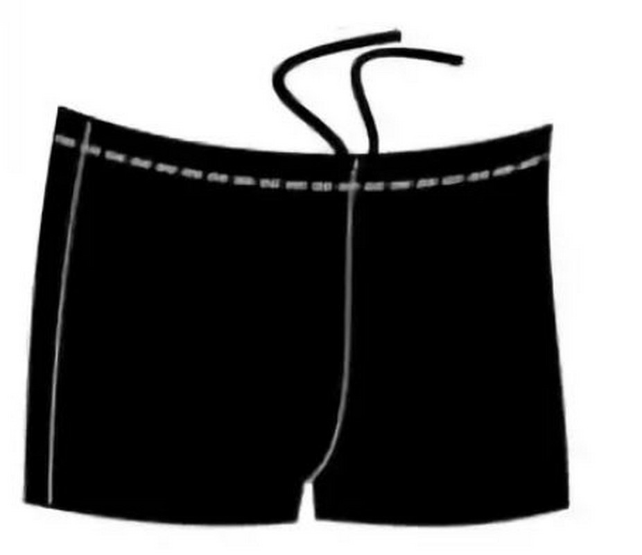 фото Плавки-шорты atemi вв 4 1 детские для бассейна, черные