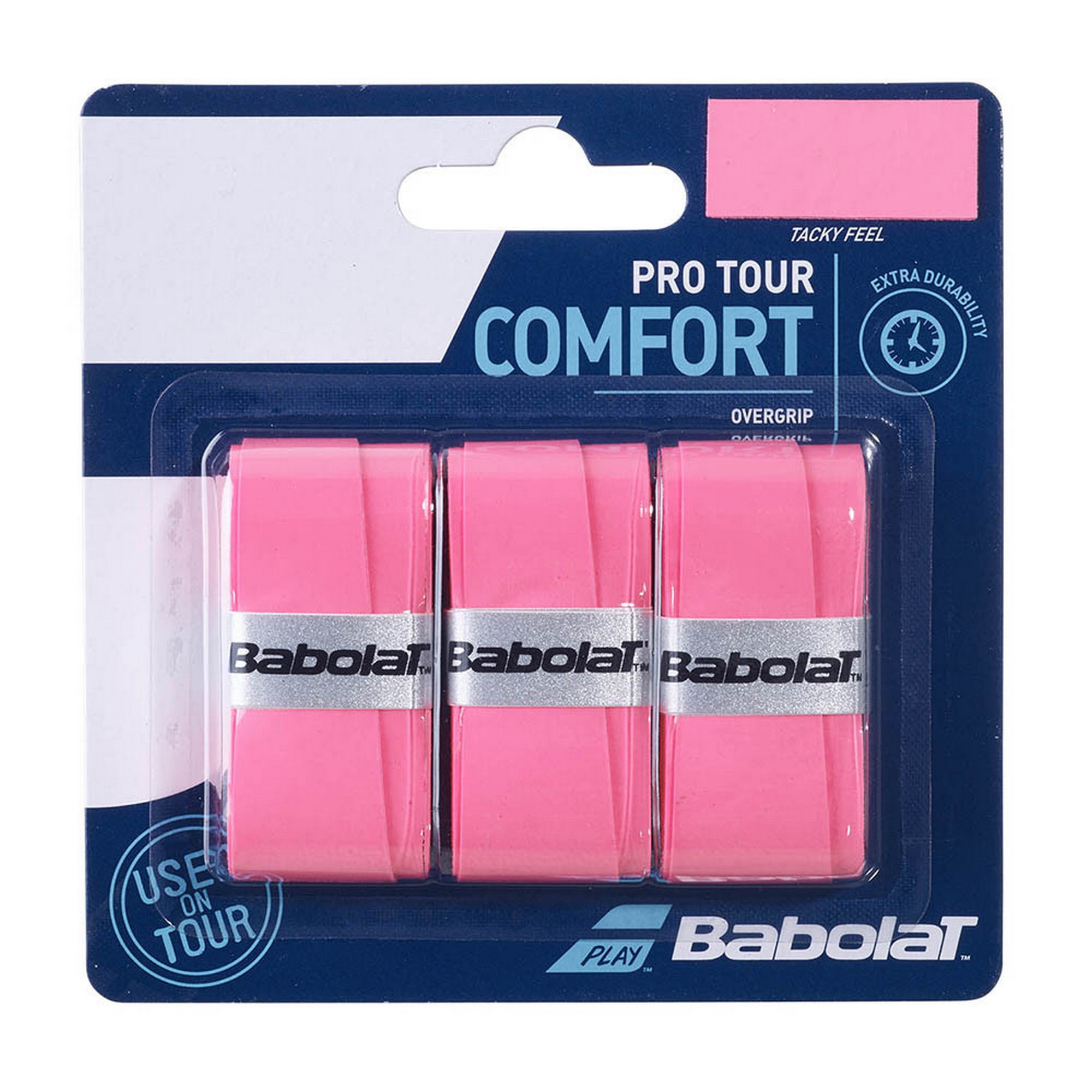 

Овергрип Babolat Pro Tour X3 653037-156 розовый