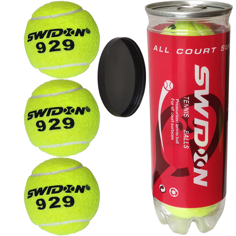 Купить Мячи для большого тенниса Swidon 929 3 штуки (в тубе) E29377, NoBrand