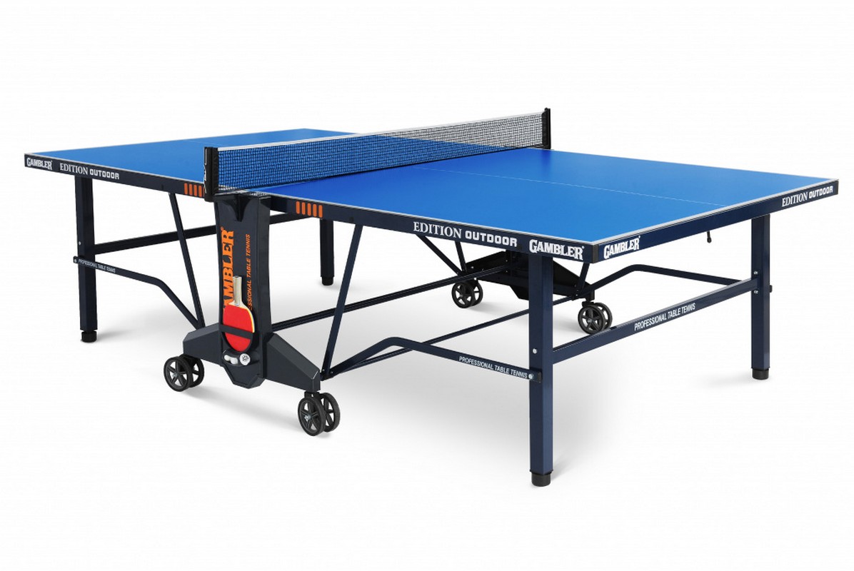 фото Стол теннисный gambler edition outdoor gts-4 blue