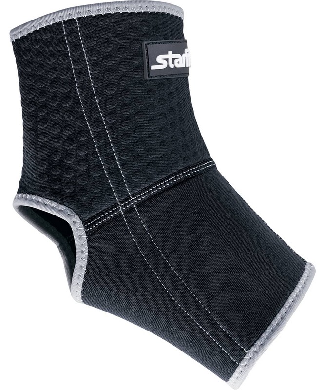 фото Суппорт голеностопа неопреновый star fit core su-403 черный