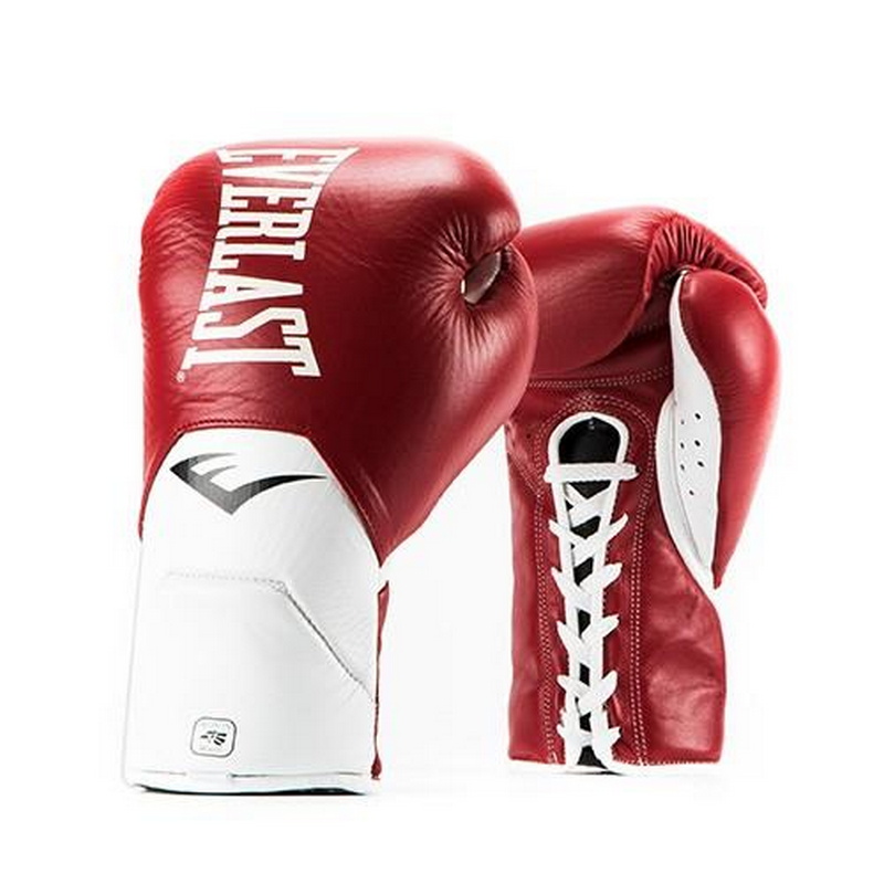 Перчатки боевые Everlast MX Elite Fight 10 oz красный P00000677 - фото 1