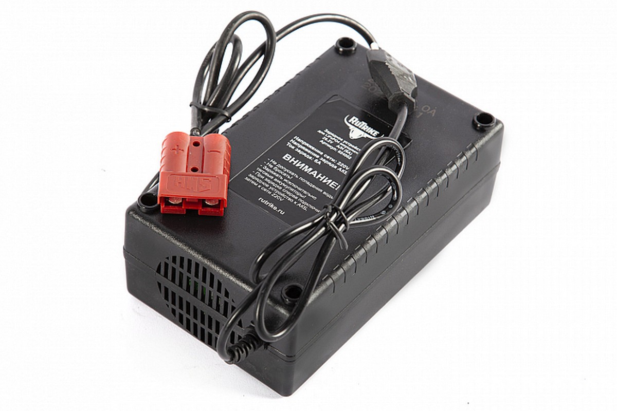Зарядное устройство интеллектуальное для LiFePo4 аккумуляторов RuTrike 24V40AH (6А) 24002