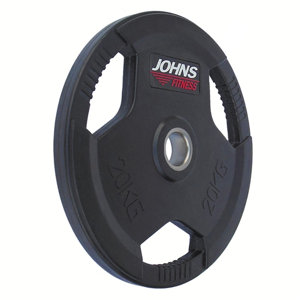 фото Диск обрезиненный 20кг johns 91010 -20в черный