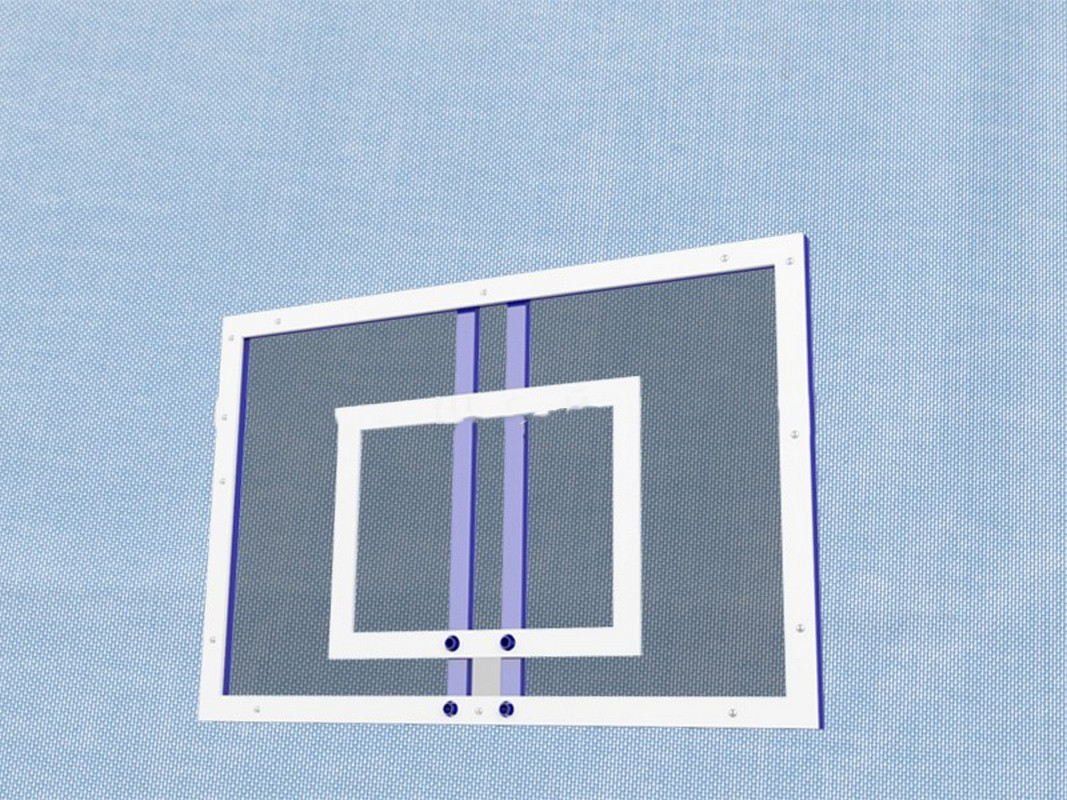 Щит баскетбольный тренировочный из оргстекла 6мм 120x80см Гимнаст 2.56 1067_800
