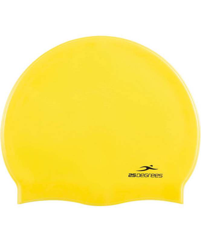 фото Шапочка для плавания 25degrees 25d15-nu16-20-30 nuance yellow, силикон
