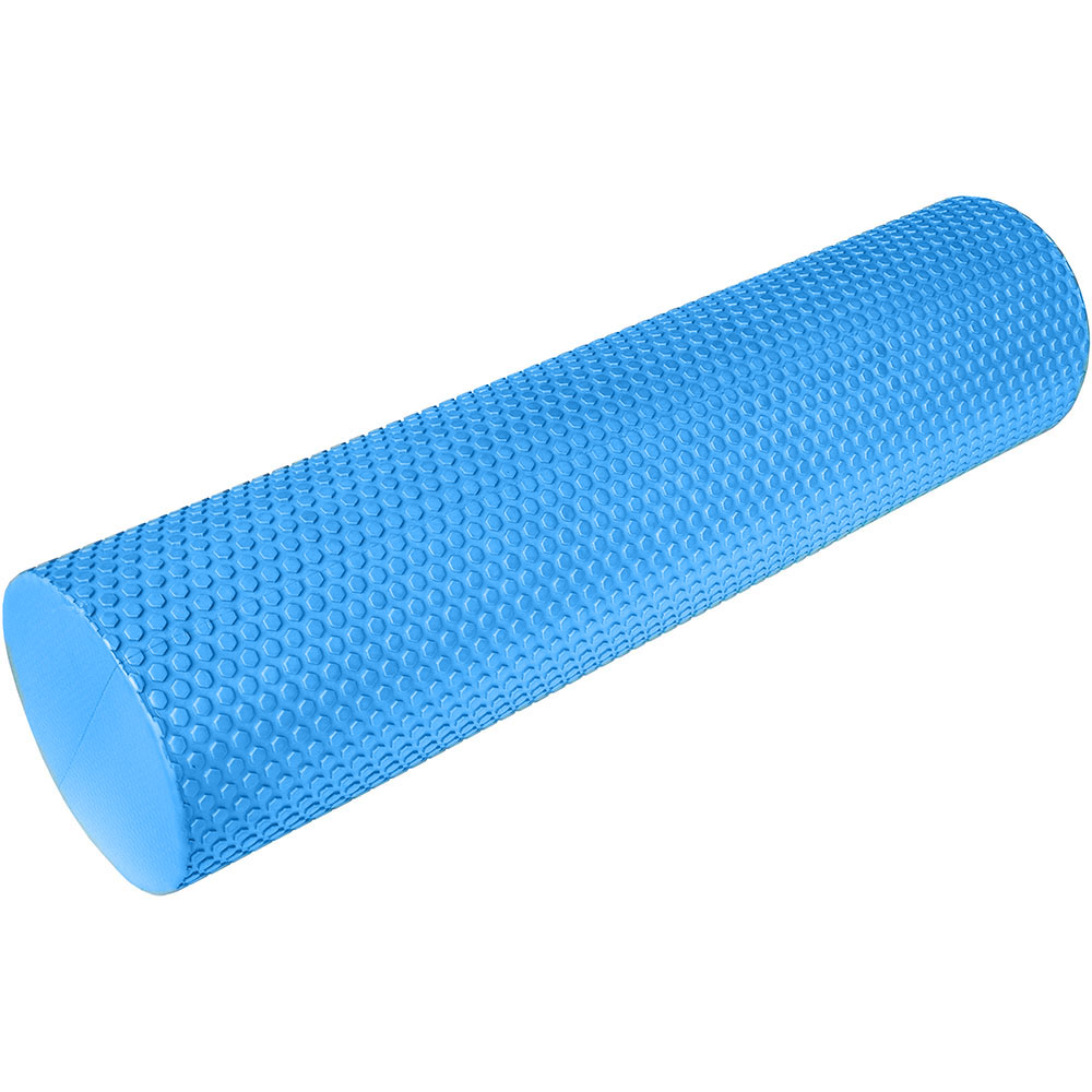Купить Ролик массажный для йоги 60х15см Sportex B31602-0 голубой,