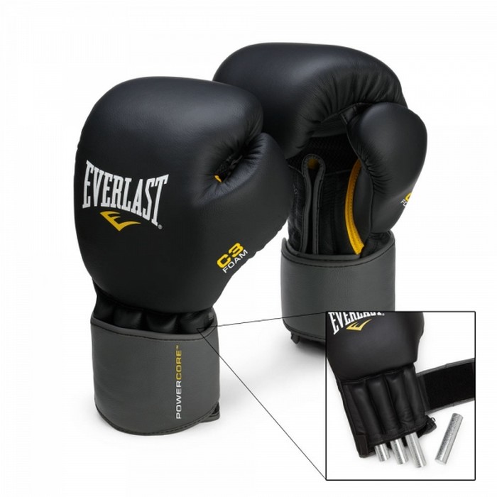 фото Перчатки снарядные с утяжелителями everlast weighted 121101