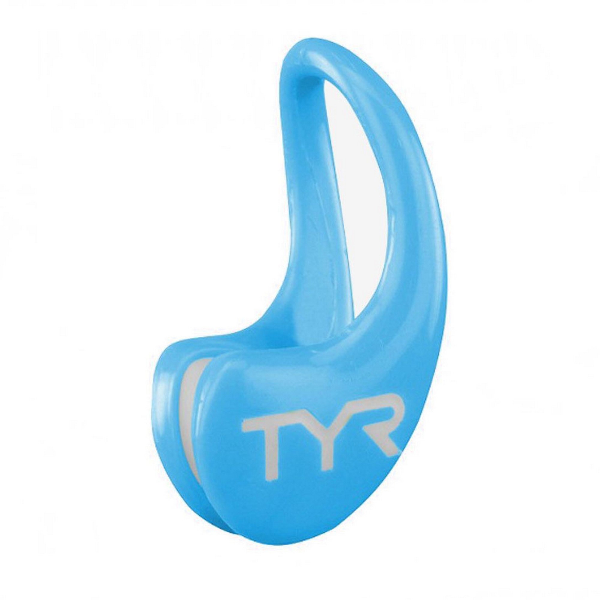 Зажим для носа TYR Latex Swim Clip LERGO-452 голубой