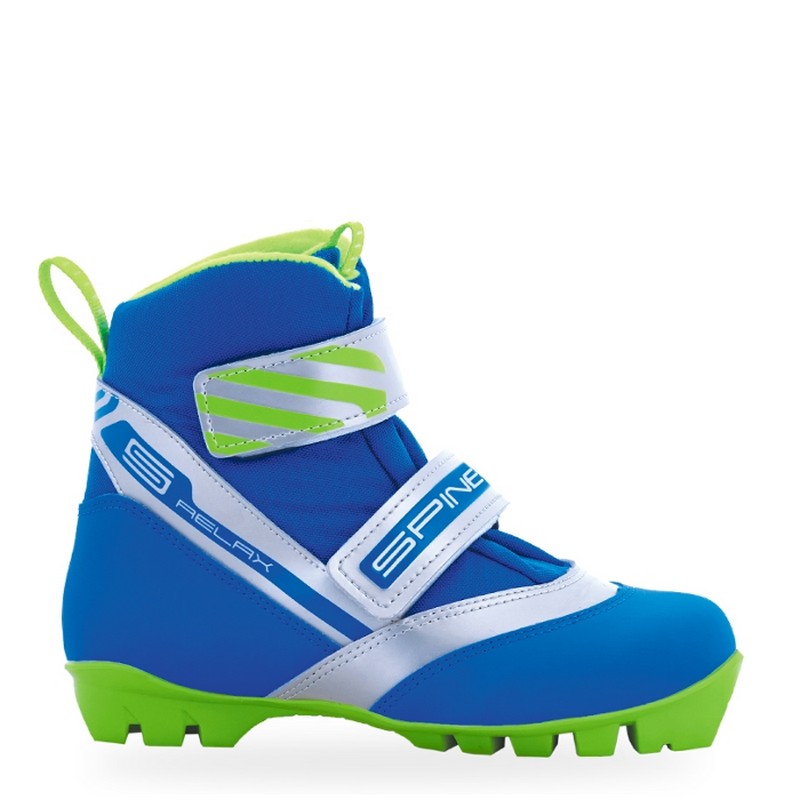 Купить Лыжные ботинки NNN Spine Relax 115 синий/зеленый,