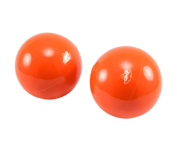Купить Мячи глянцевые Franklin Method 90.05 Universal, пара,10 см, оранжевый,