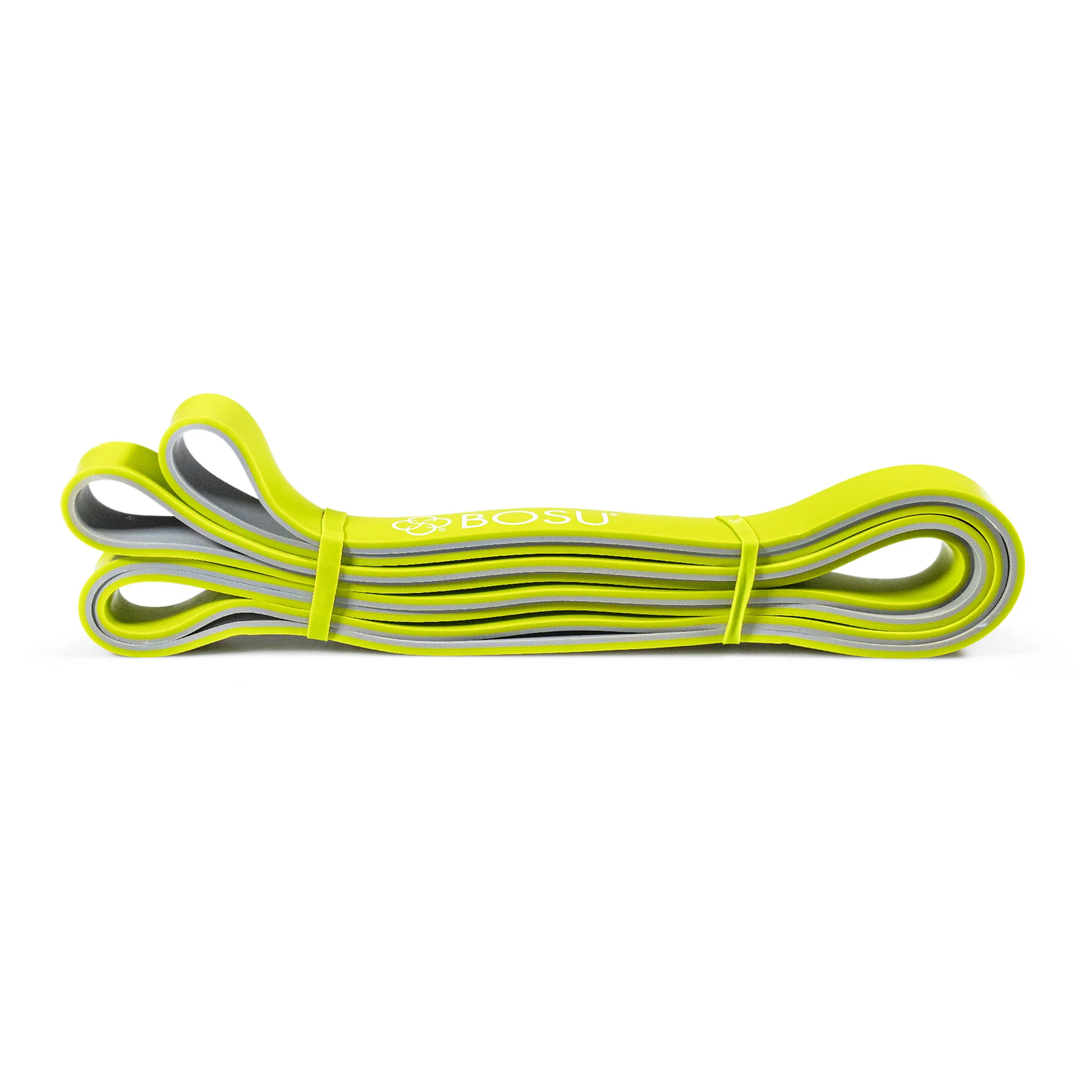 Ленточный амортизатор Bosu Resistance Band 72-6910 зеленый 2000_2000