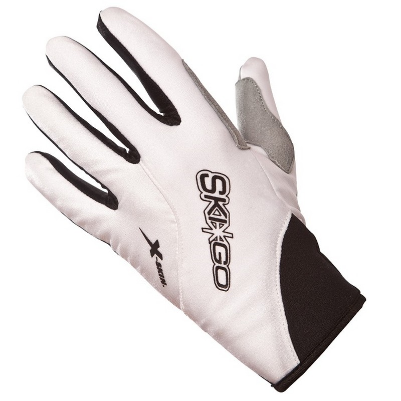 Перчатки лыжные Skigo X-skin 67 черно\белый