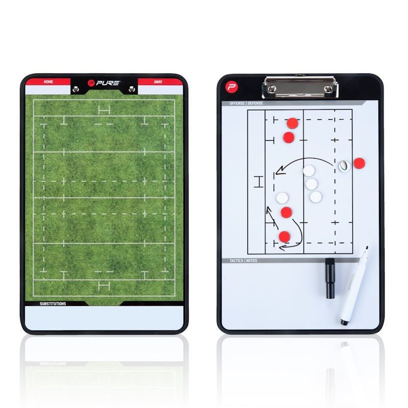 Доска тренерская регбийная Pure2Improve Coach Board Rugby P2I100670