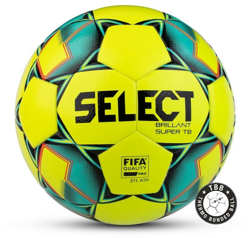 фото Мяч футбольный select brillant super fifa tb yellow 810316-554 р.5