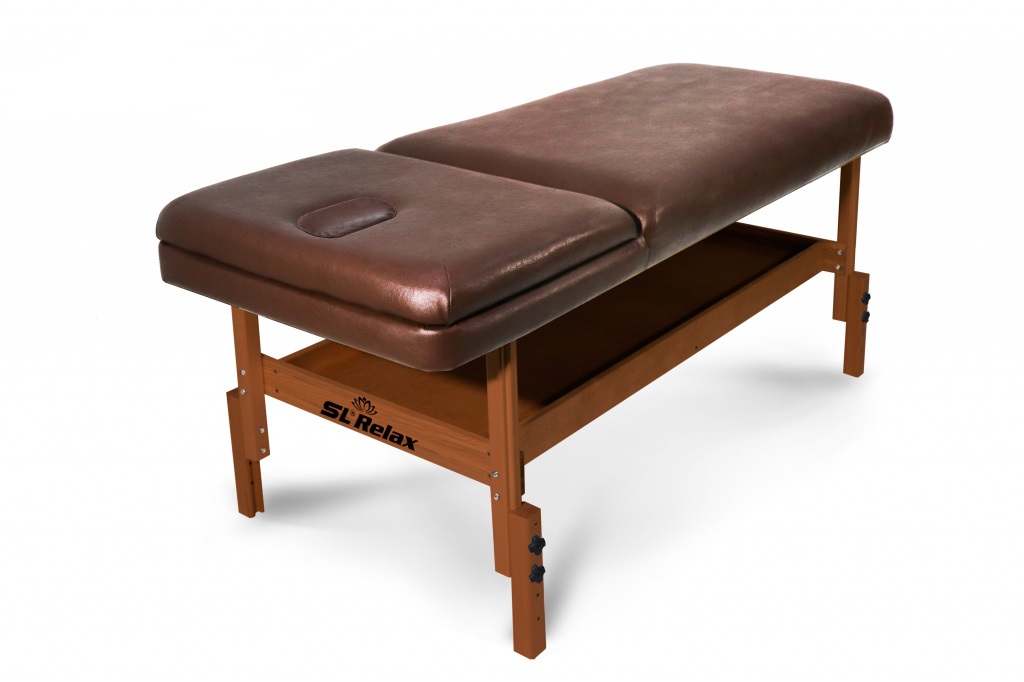 Массажный стол Start Line Relax Comfort (корич.кожа) SLR-10