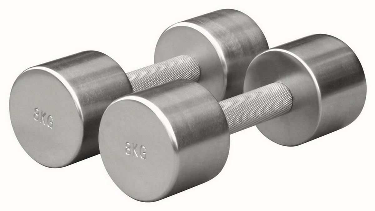 фото Хромированные гантели 16 кг foreman fm\hcd-16kg пара