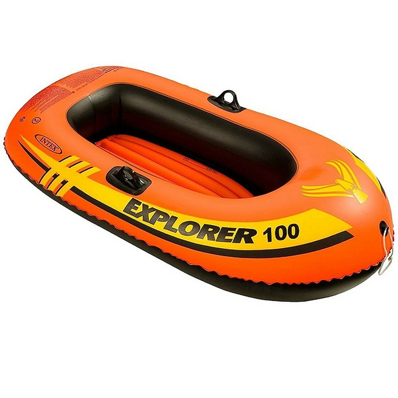 Надувная лодка Intex Explorer 100 (до 55кг) 58329, уп.3,  - купить со скидкой