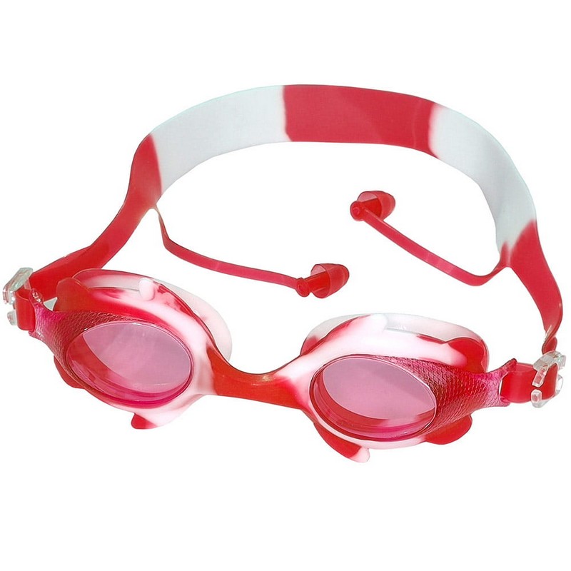 Очки для плавания юниорские Sportex E36857-2 краснобелый,  - купить со скидкой